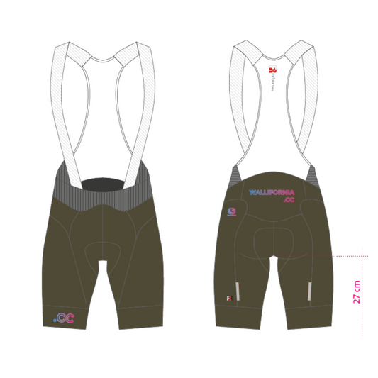 Lot Wallifornia Bib + Jersey Woman